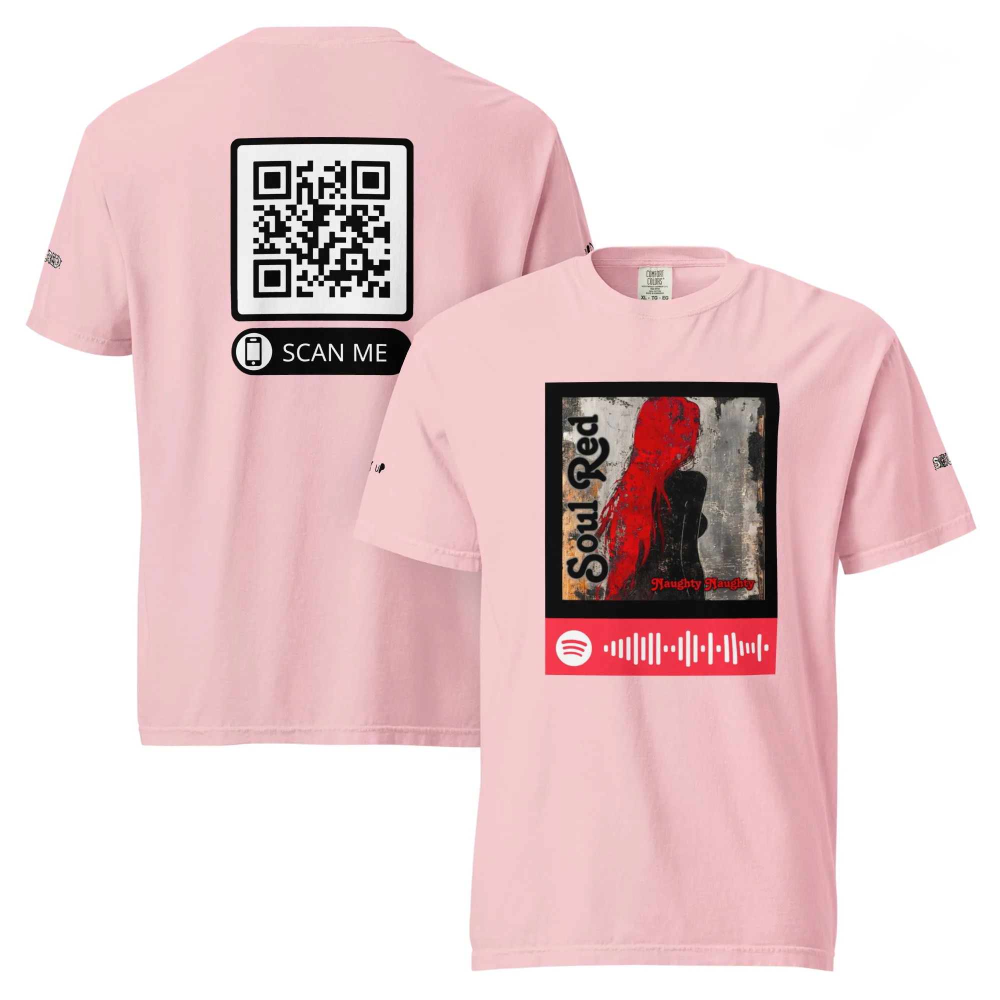 SOULRED music, Unisex garment-dyed heavyweight t-shirt