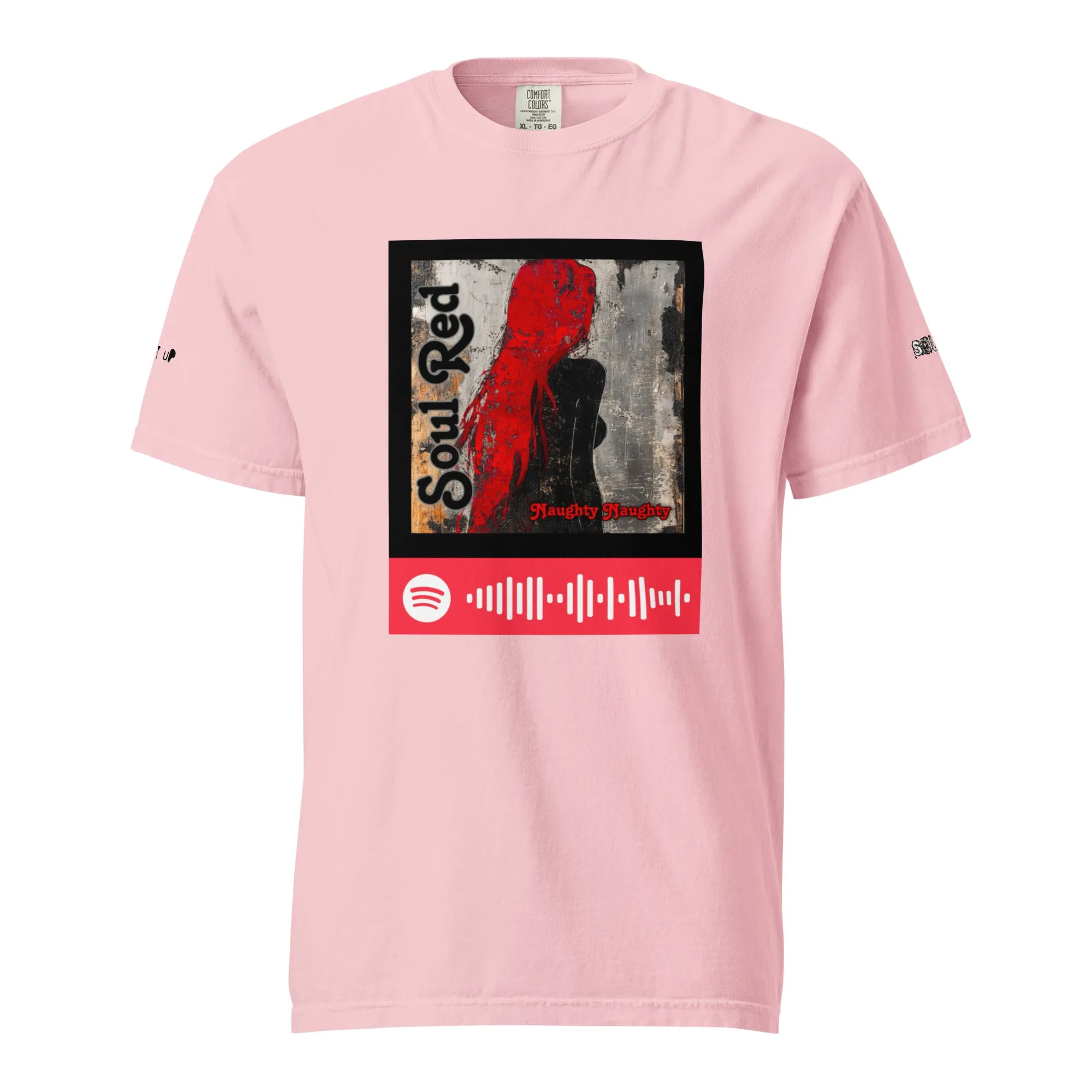 SOULRED music, Unisex garment-dyed heavyweight t-shirt