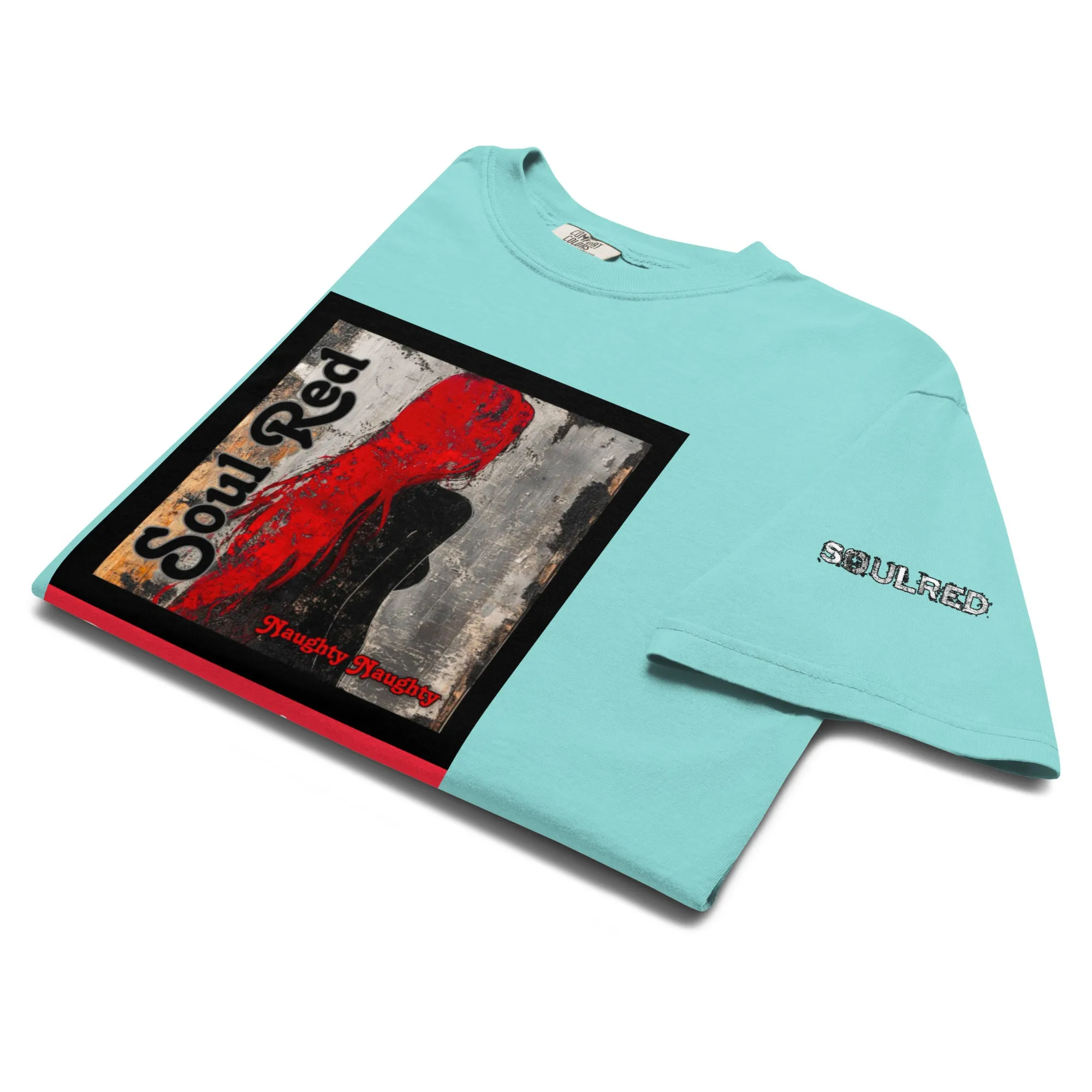 SOULRED music, Unisex garment-dyed heavyweight t-shirt