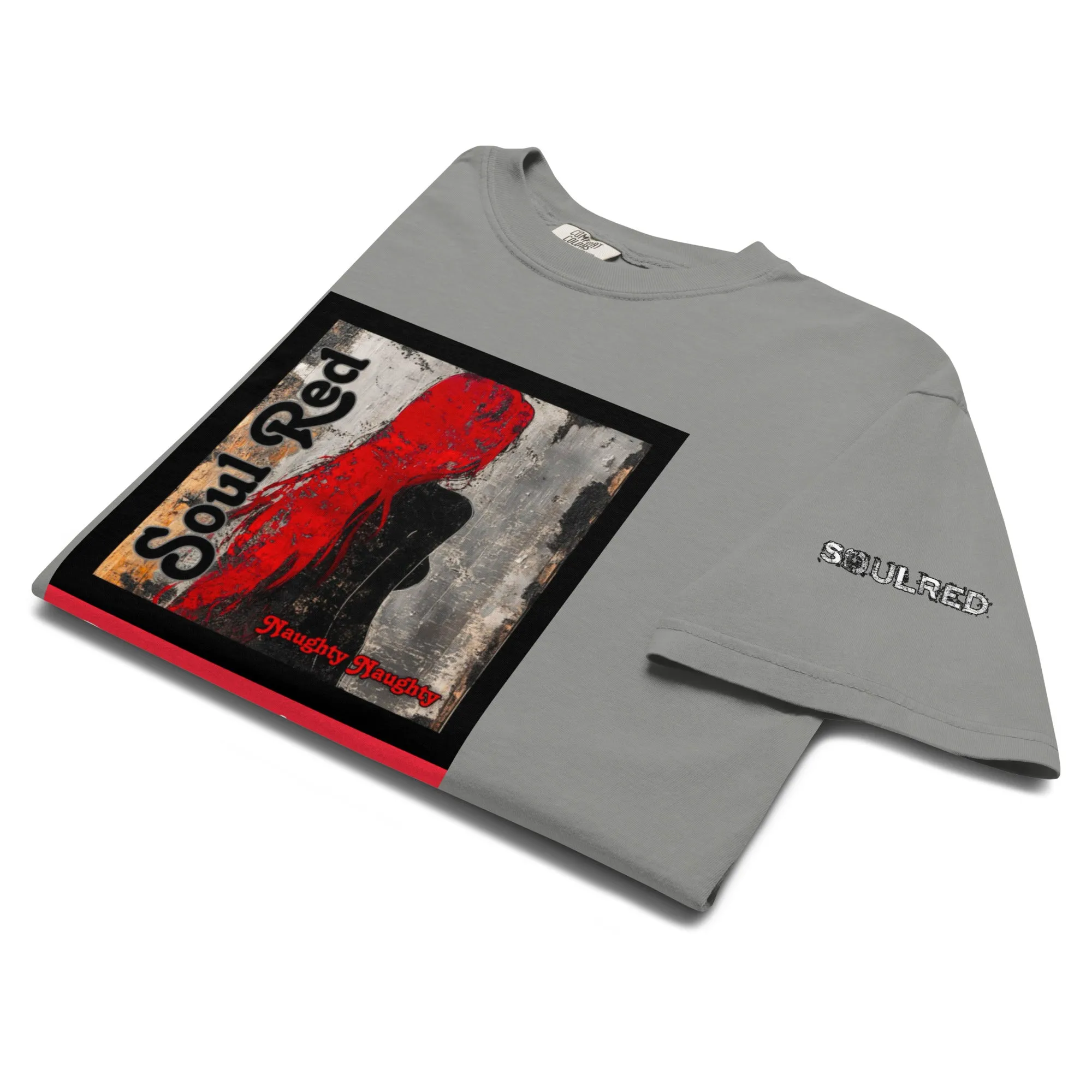 SOULRED music, Unisex garment-dyed heavyweight t-shirt