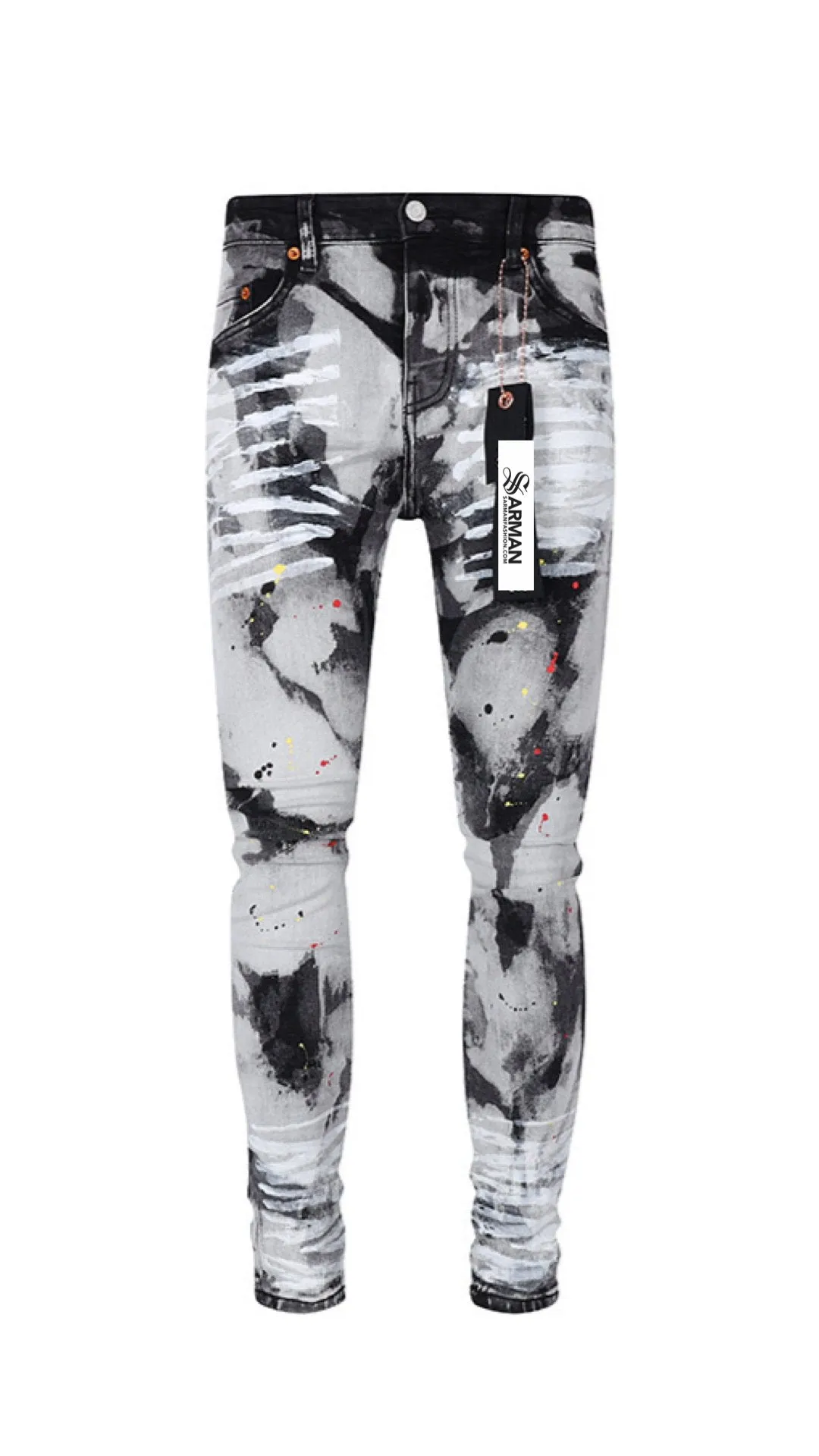 Splandio - Skinny Legs Denim Jeans for Men