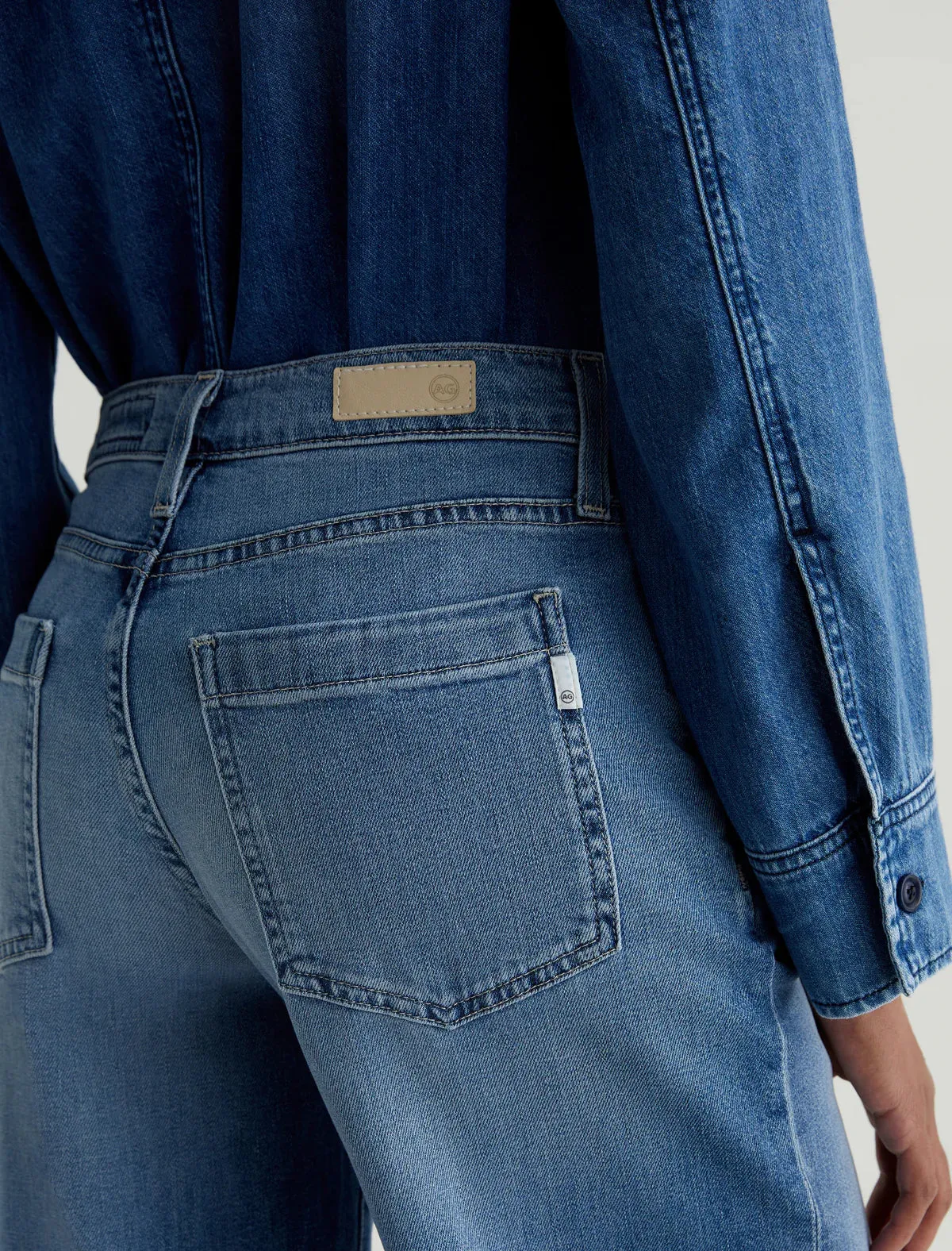 STELLA LOW SLUNG PALAZZO BY AG DENIM SPRING 25