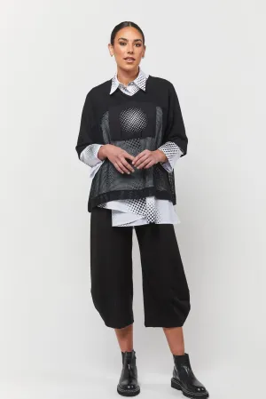Stellar Mesh Tee / Black