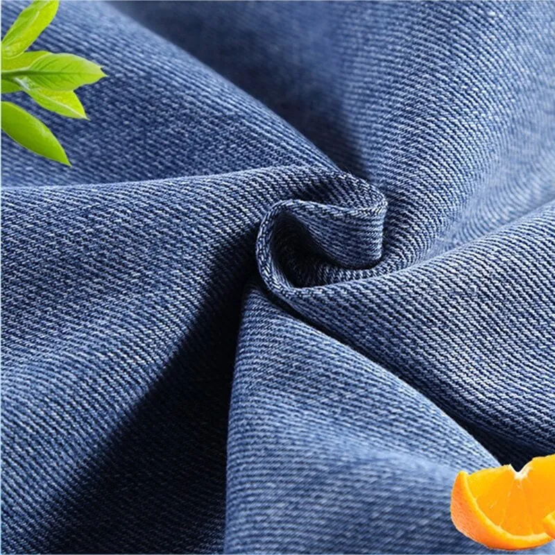 Straight Loose High Waist Wide Leg Jeans Cotton Denim Casual Pants Comfortable Wash Jeans Trousers