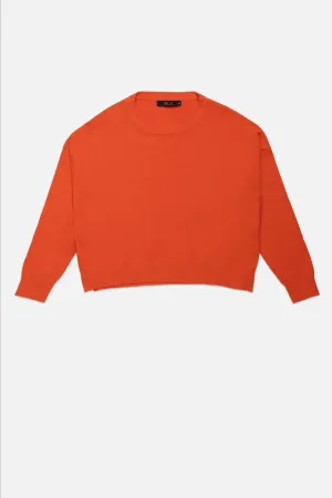 Summer Red Polly Sweater