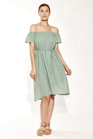 Sundrench Midi Dress Mint