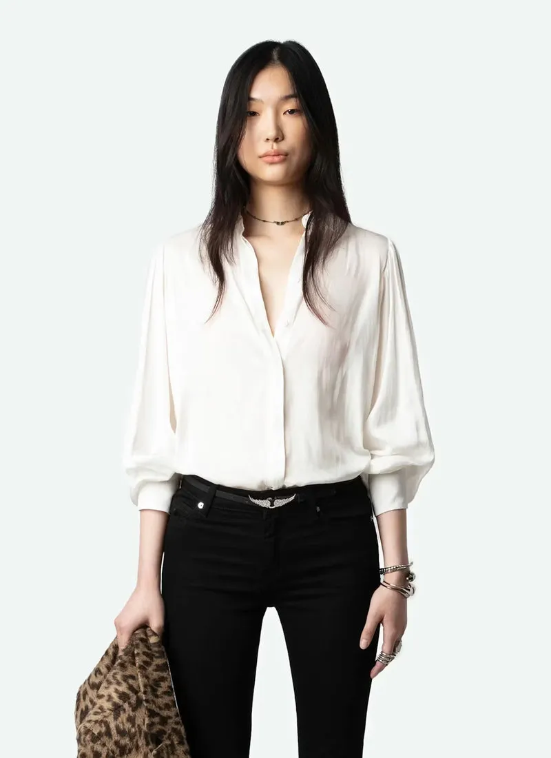 Trenta Satin Blouse