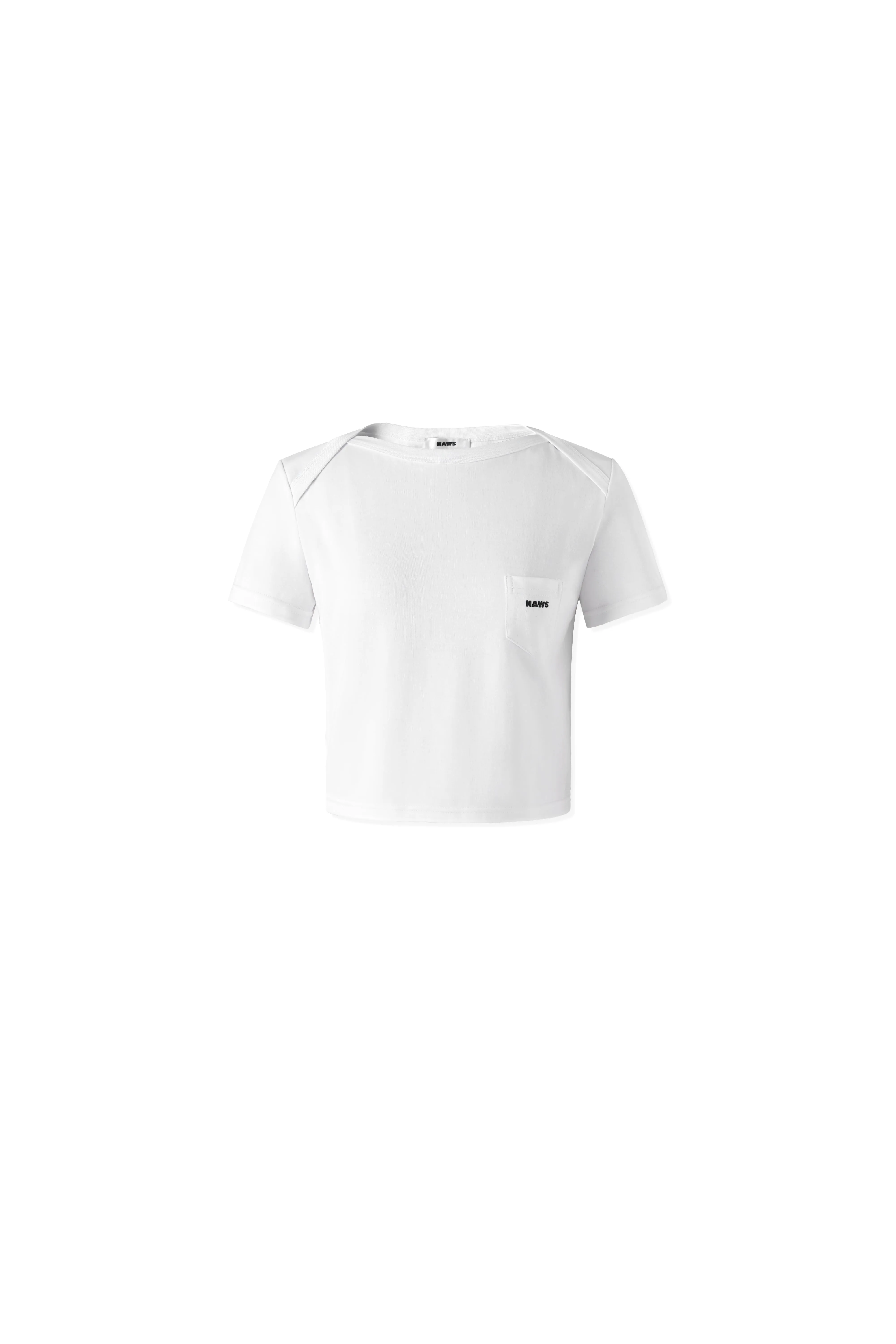 White Messenger Tee