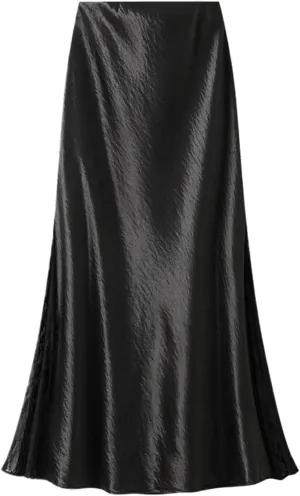 Women's Lace Patchwork Satin Pencil Skirt,French Style High Waist Spring Skirt