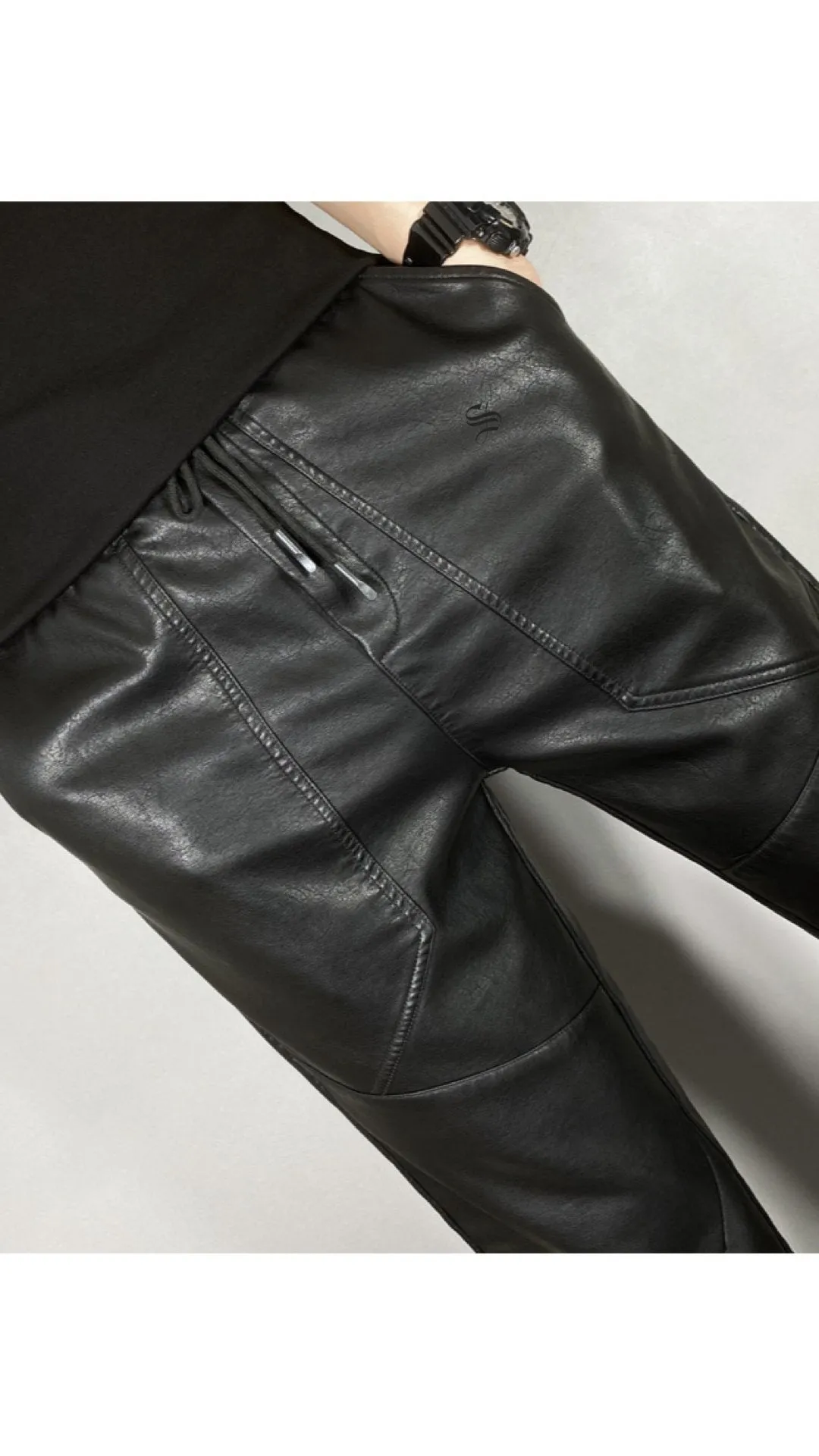 Xumo - Pu Leather Pants for Men