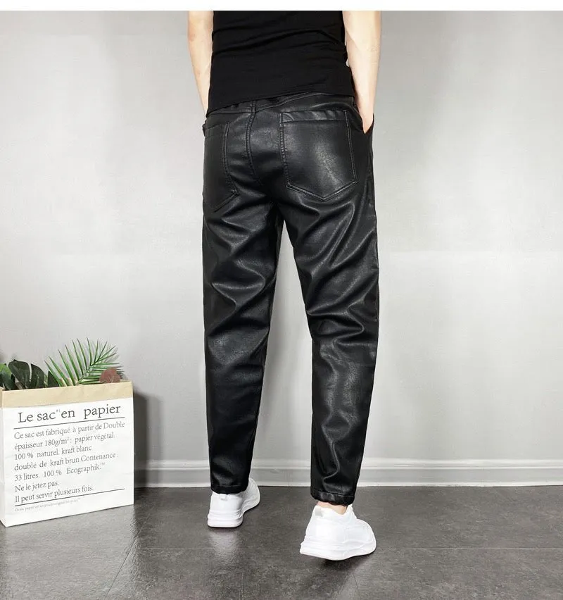 Xumo - Pu Leather Pants for Men
