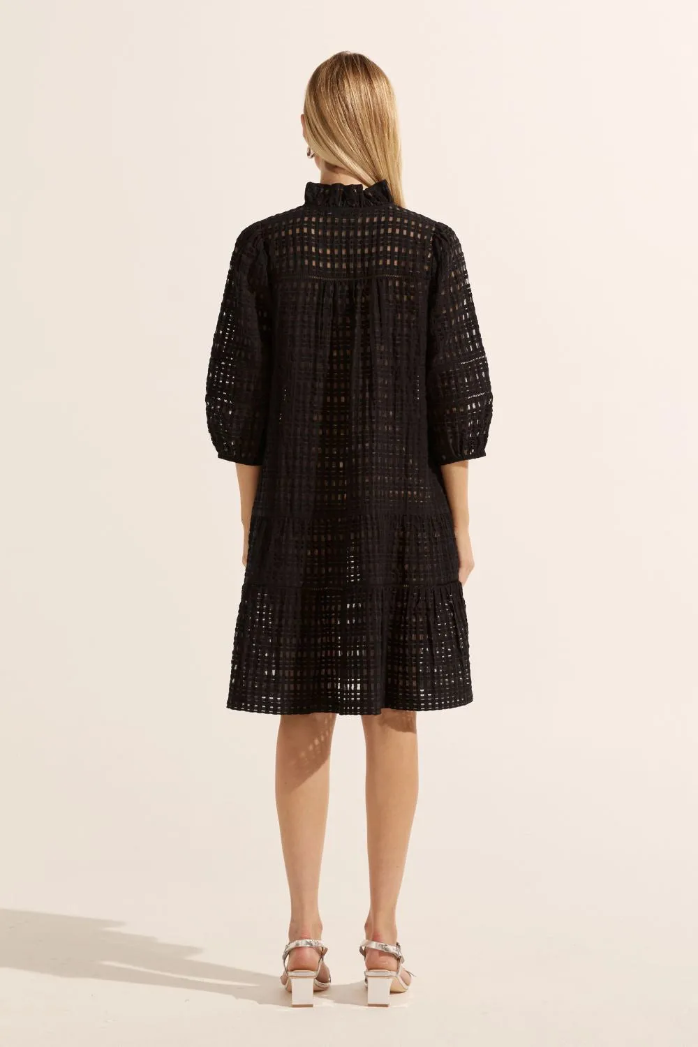 ZOE KRATZMANN | BEACON DRESS BLACK WINDOW
